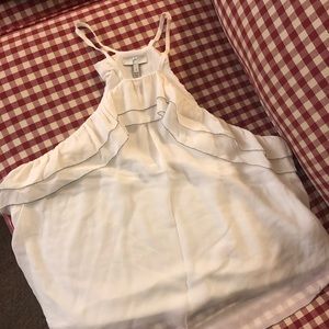 Joie 100% Silk Sleeveless White Top Size S